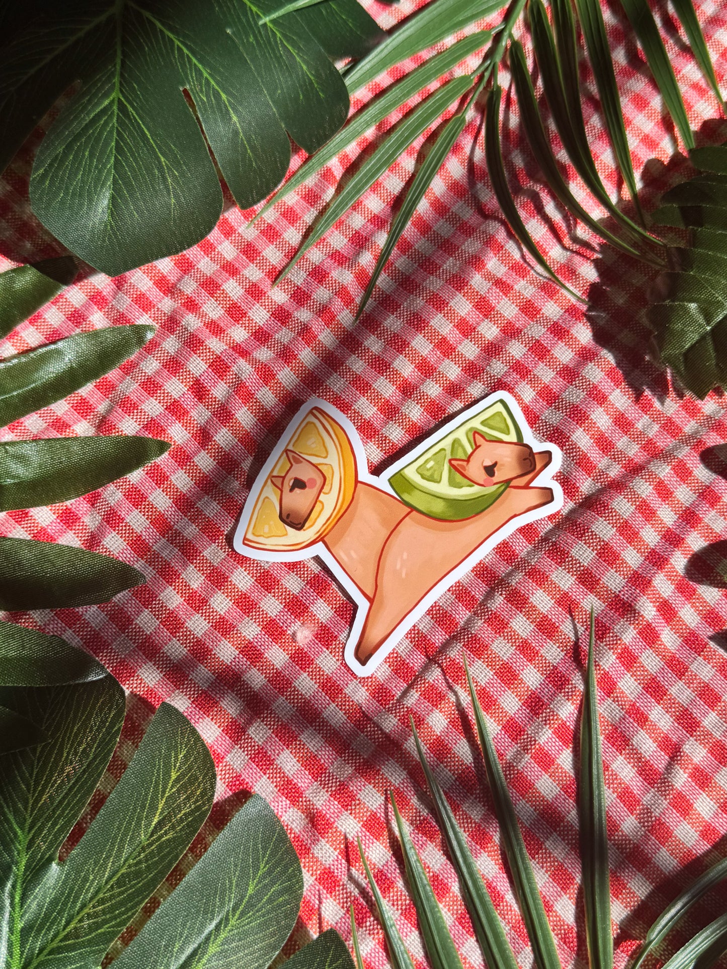 Fruity Snackybara Stickers