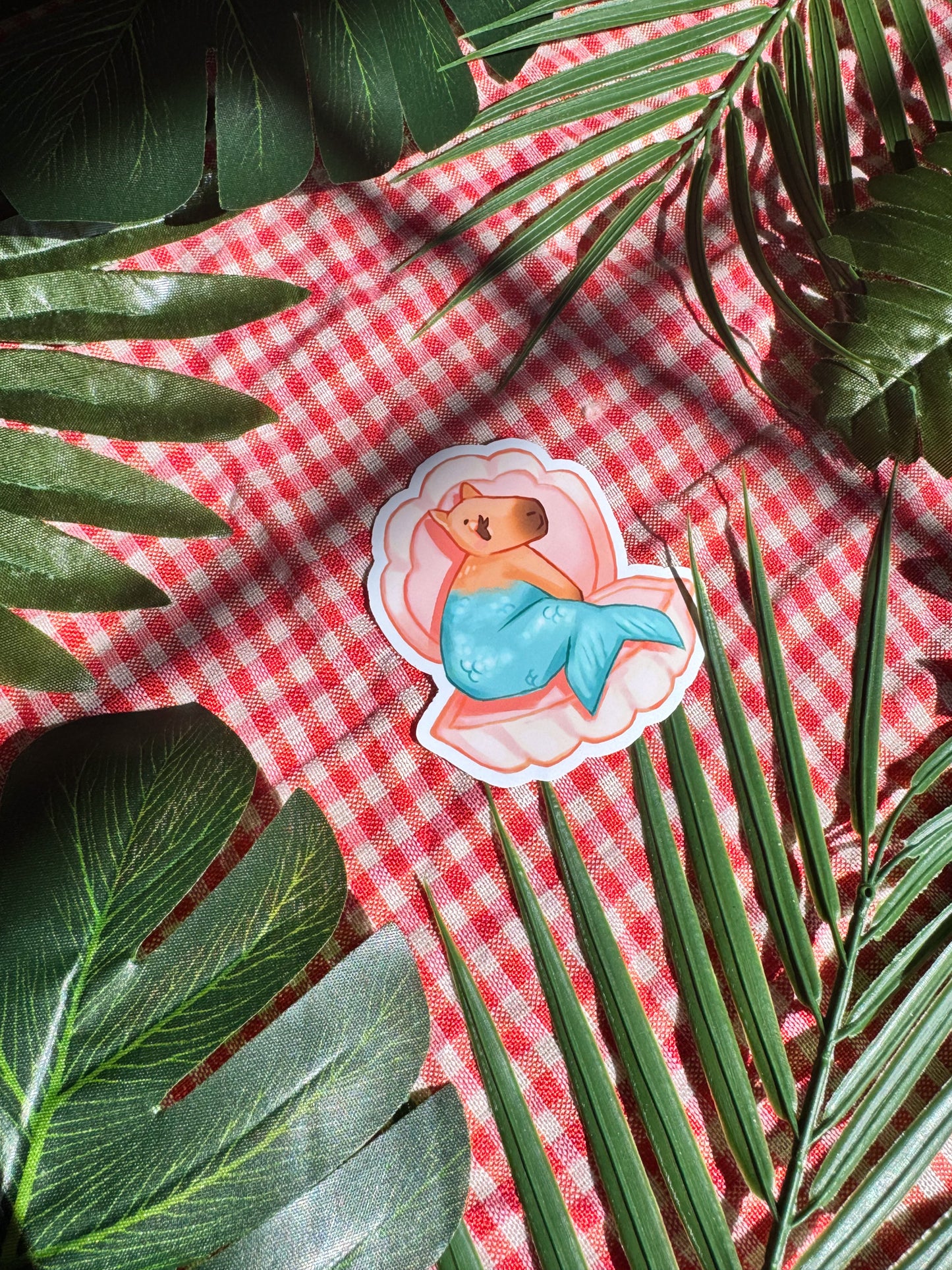 Yuzu Mermaid Sticker