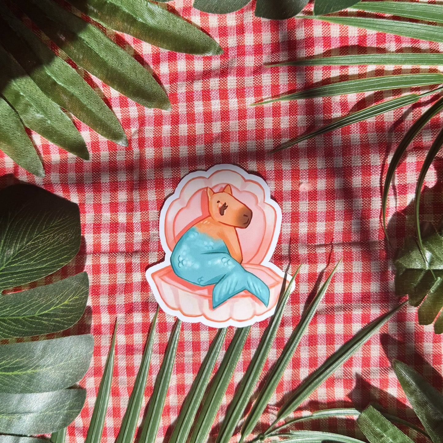 Yuzu Mermaid Sticker
