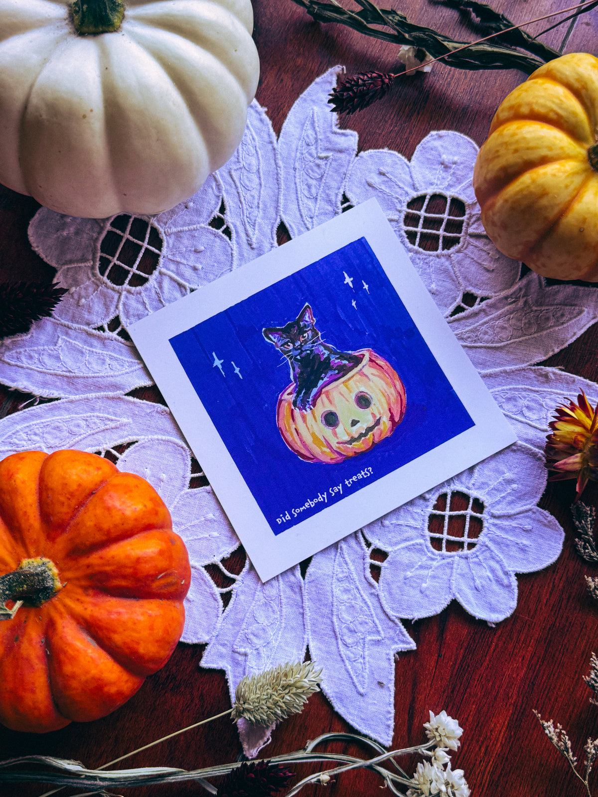Treats Postcard