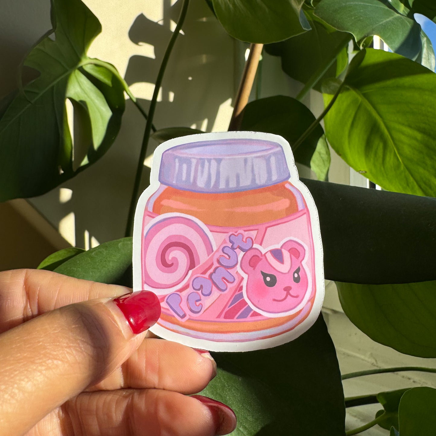 Peanut Animal Sticker
