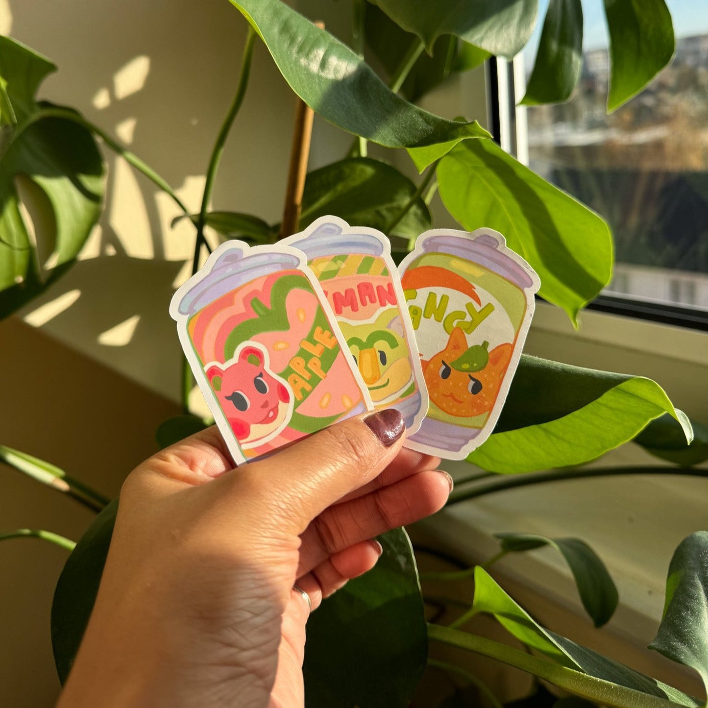 Animal Soda Stickers