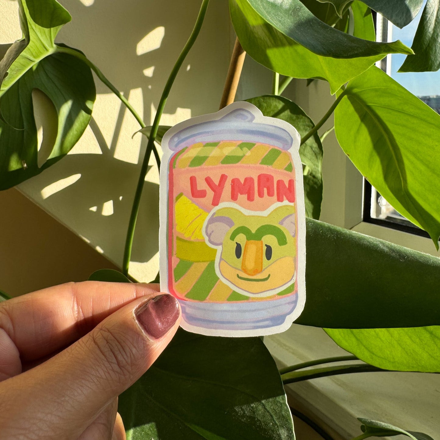 Lime Animal Sticker