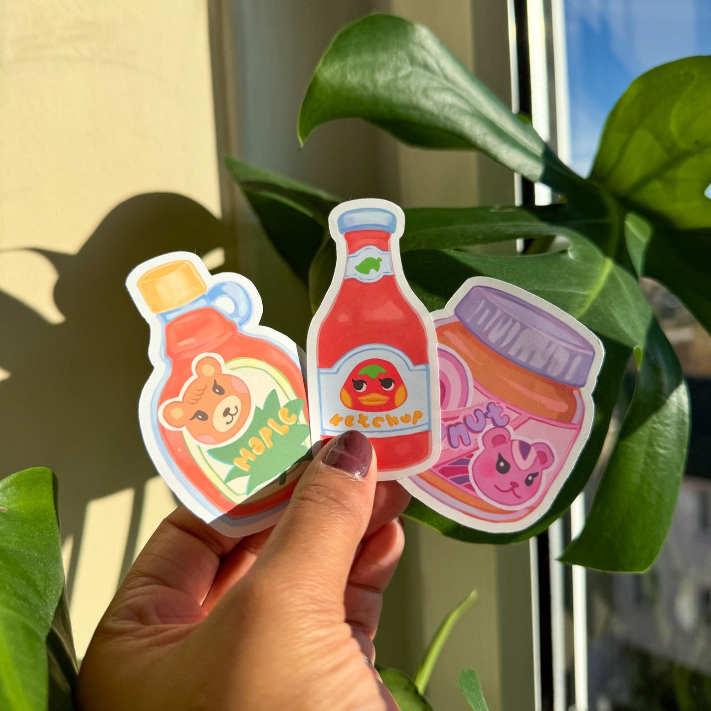 Animal Sauce Stickers