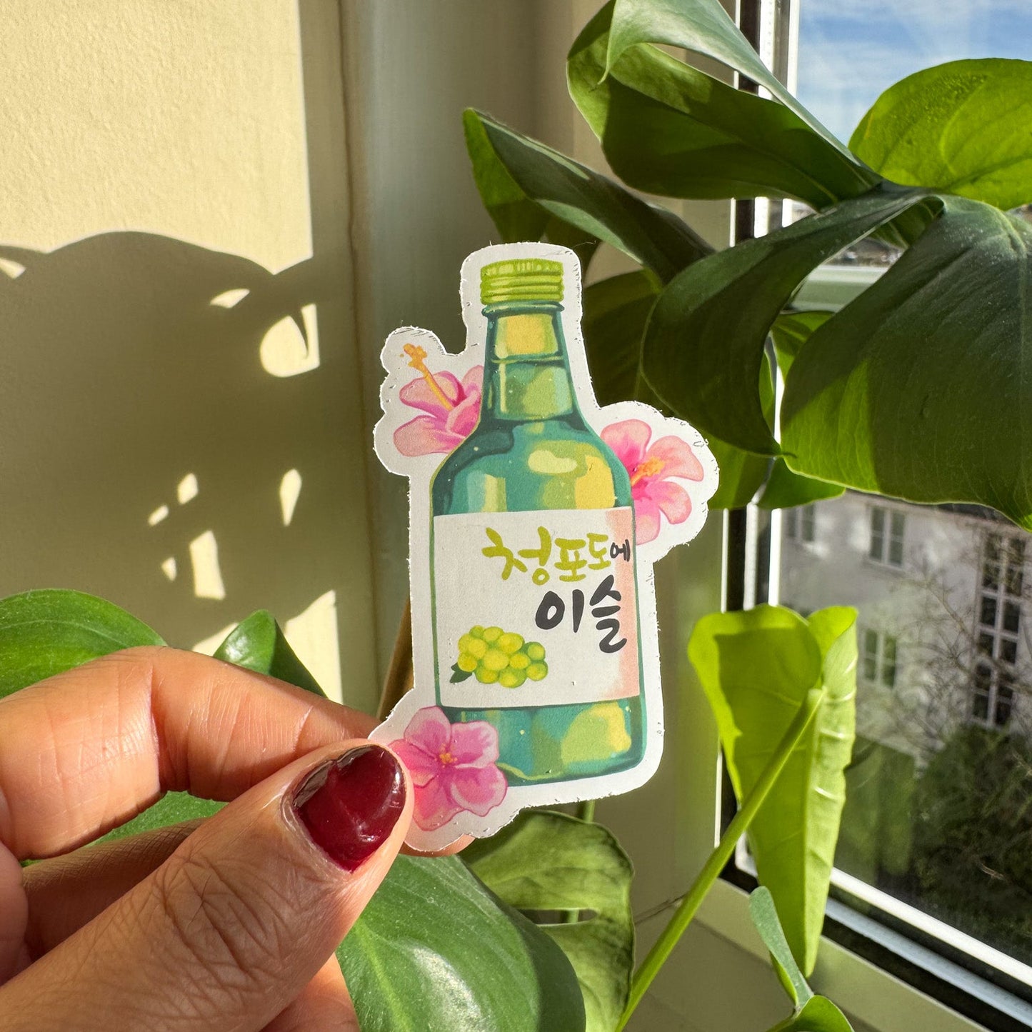 Grape Soju Sticker