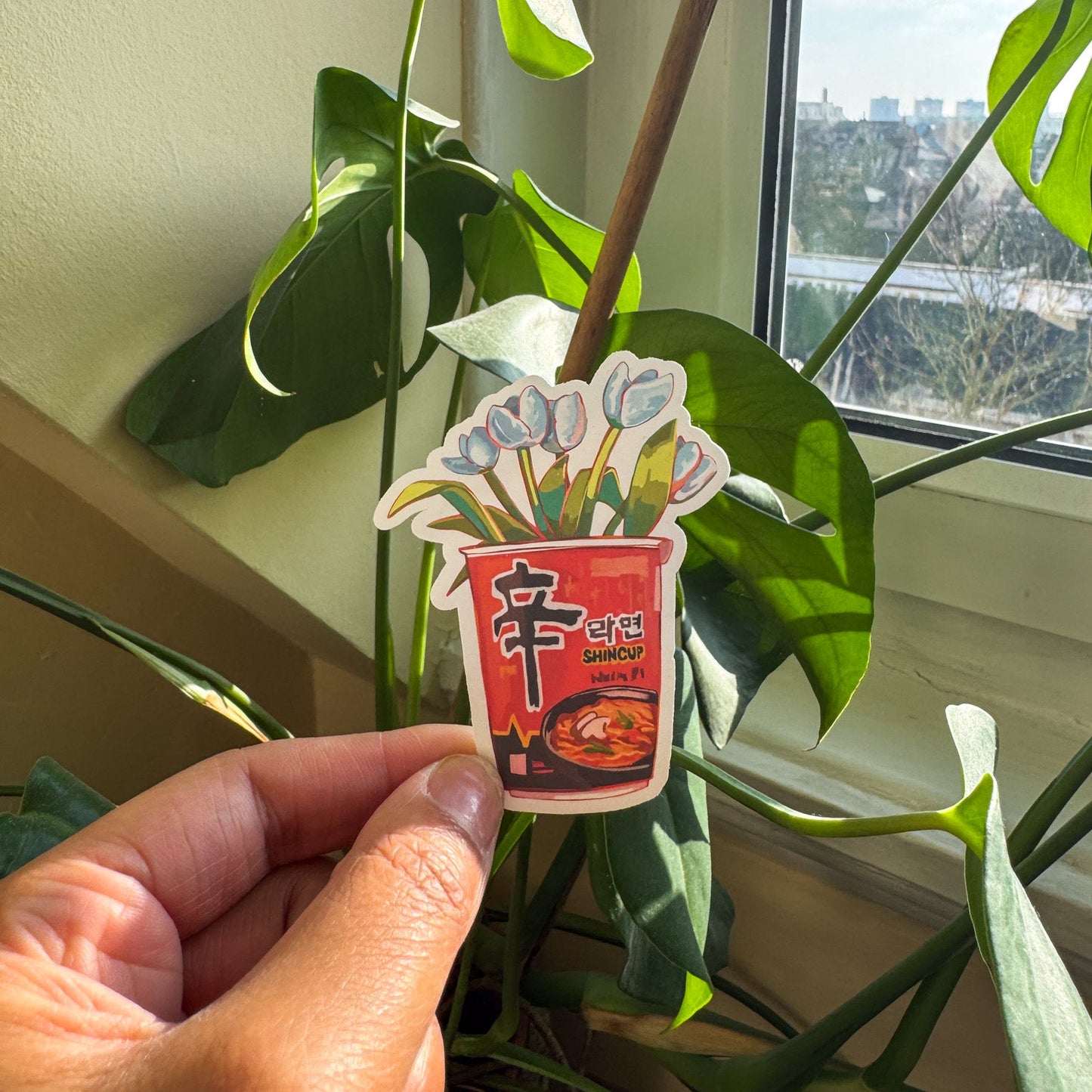 Tulip Ramyun Sticker
