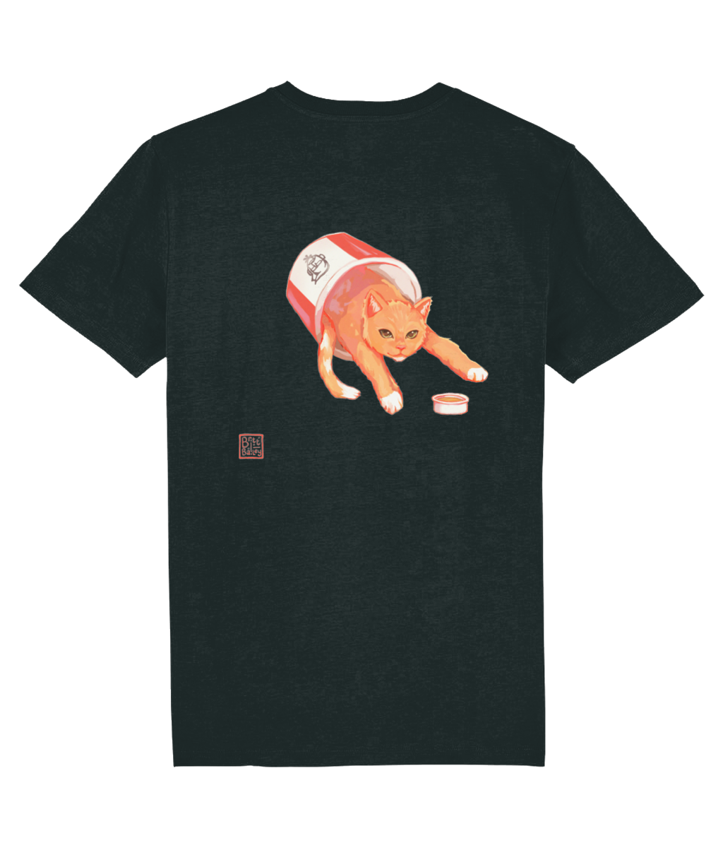 Fried Chicken Cat T-Shirt