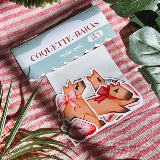Les Coquettes-Baras Sticker Pack