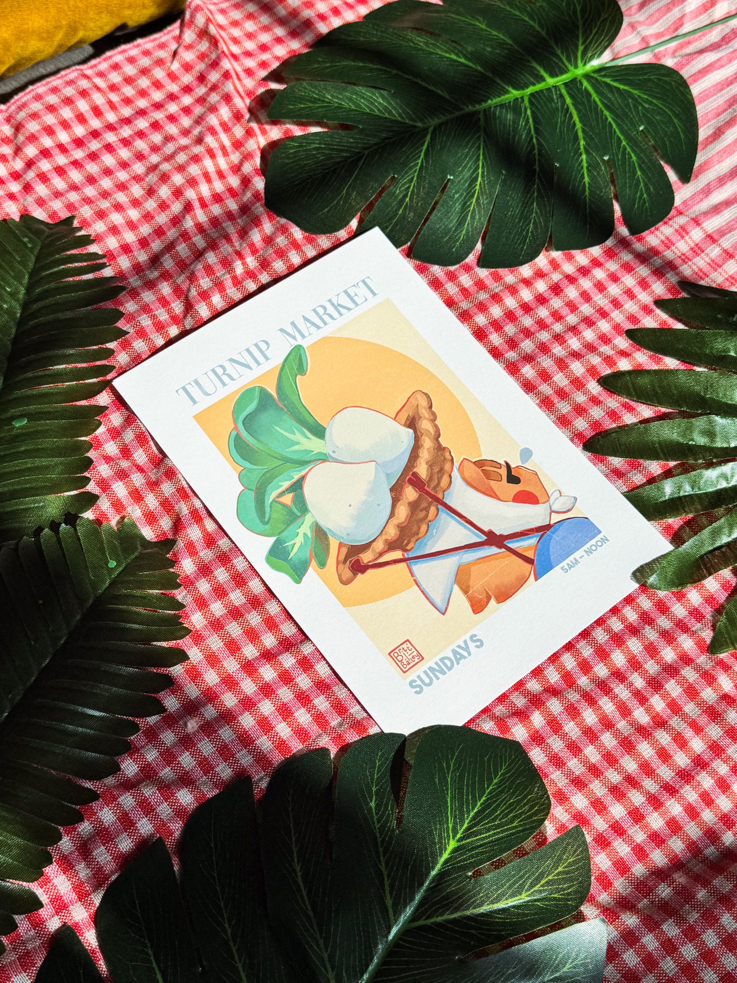 Turnip Market Art Print