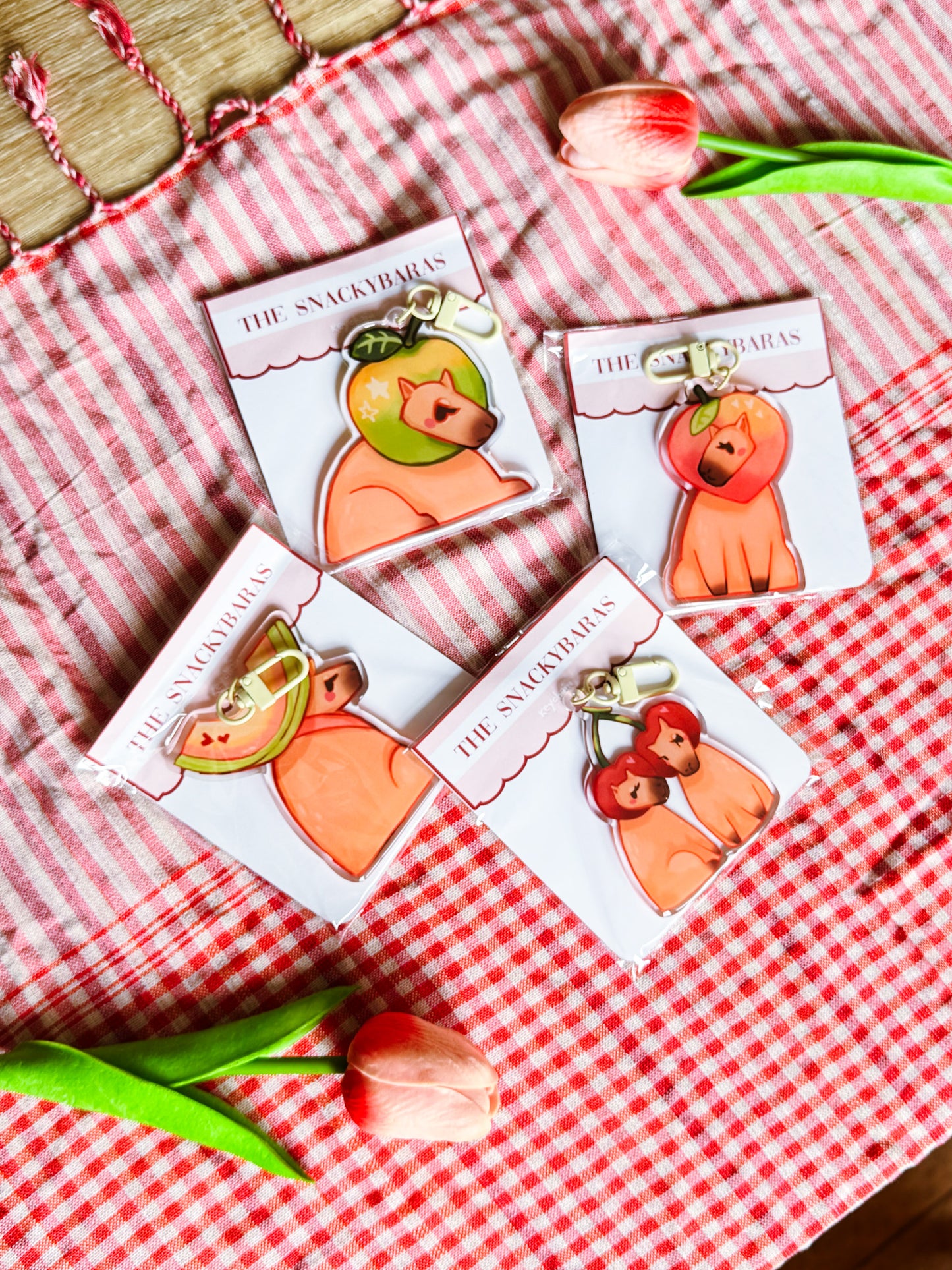 Fruity-Bara Acrylic keychains