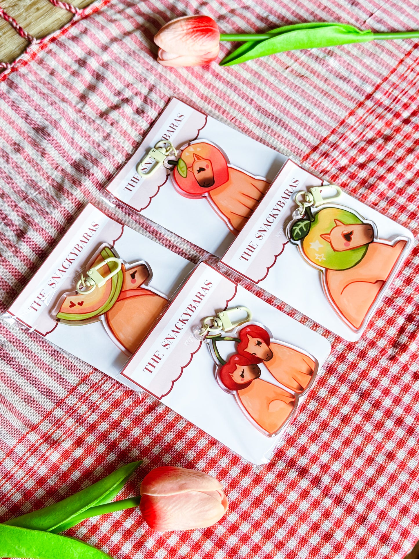Fruity-Bara Acrylic keychains