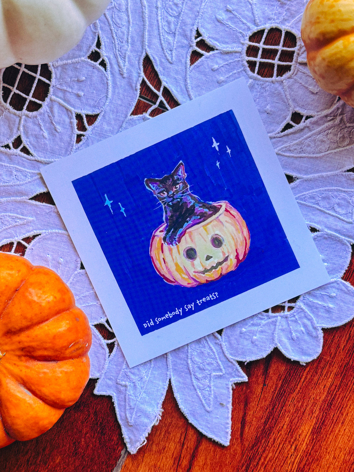 Treats Postcard