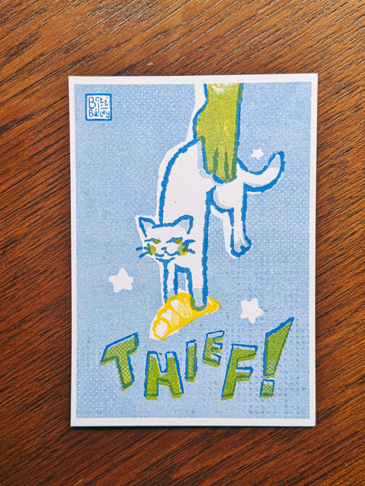 Thief! Risograph Print