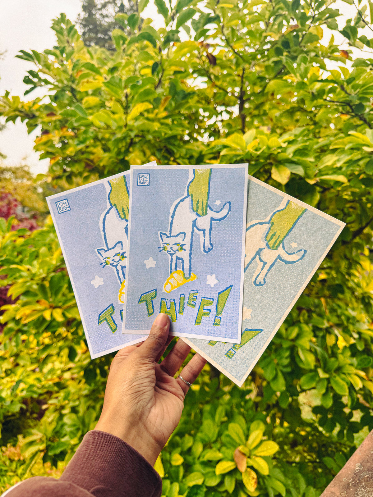 Thief! Risograph Print