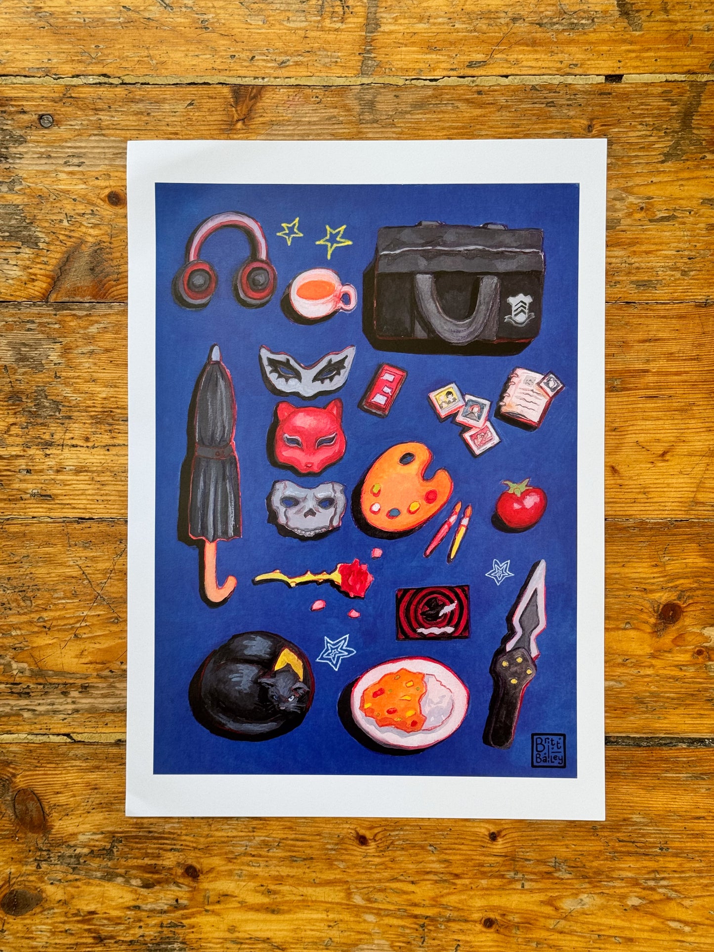 Persona Inspired Art Prints