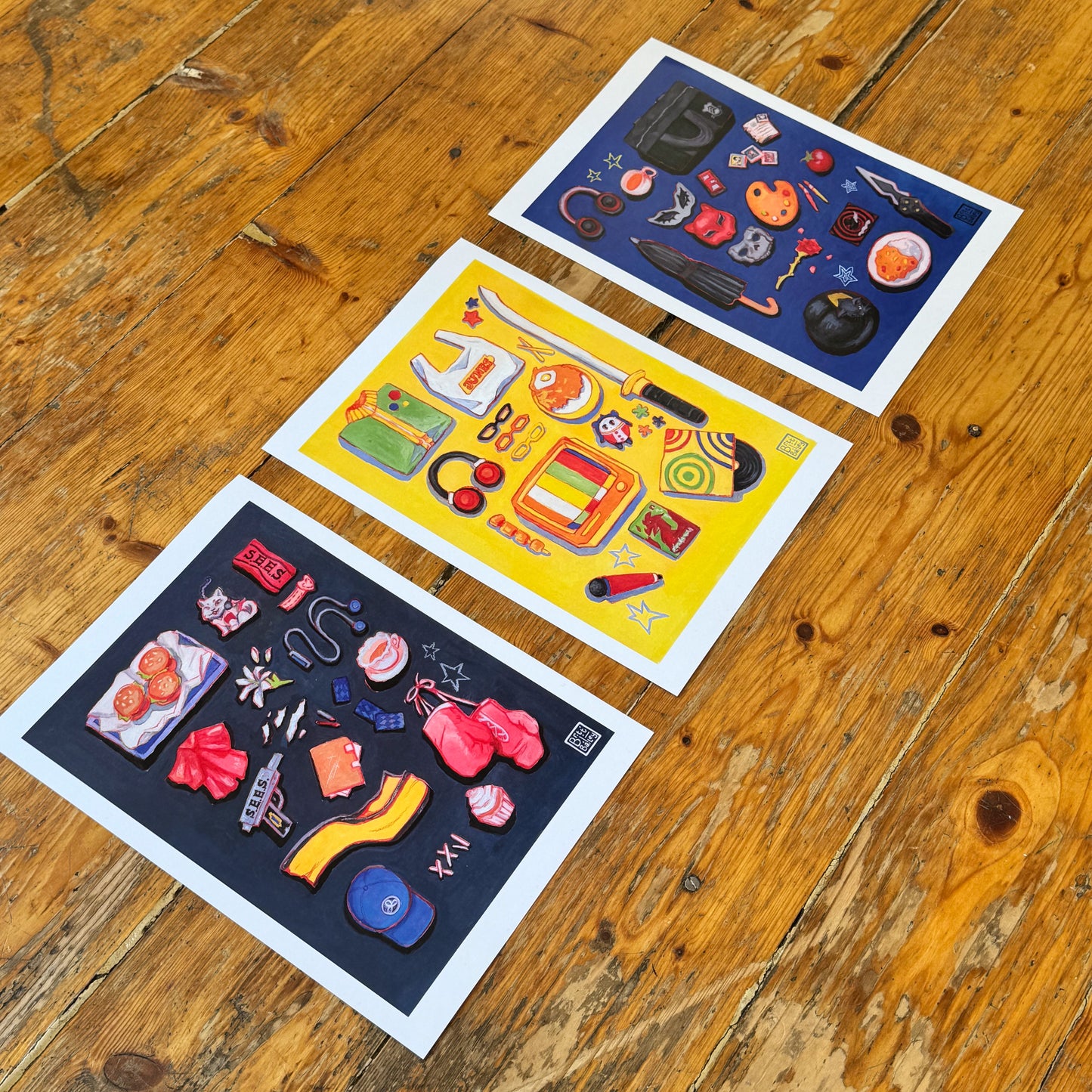 Persona Inspired Art Prints