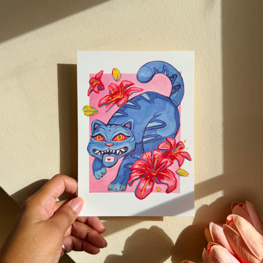 Derpy Lily Art Print