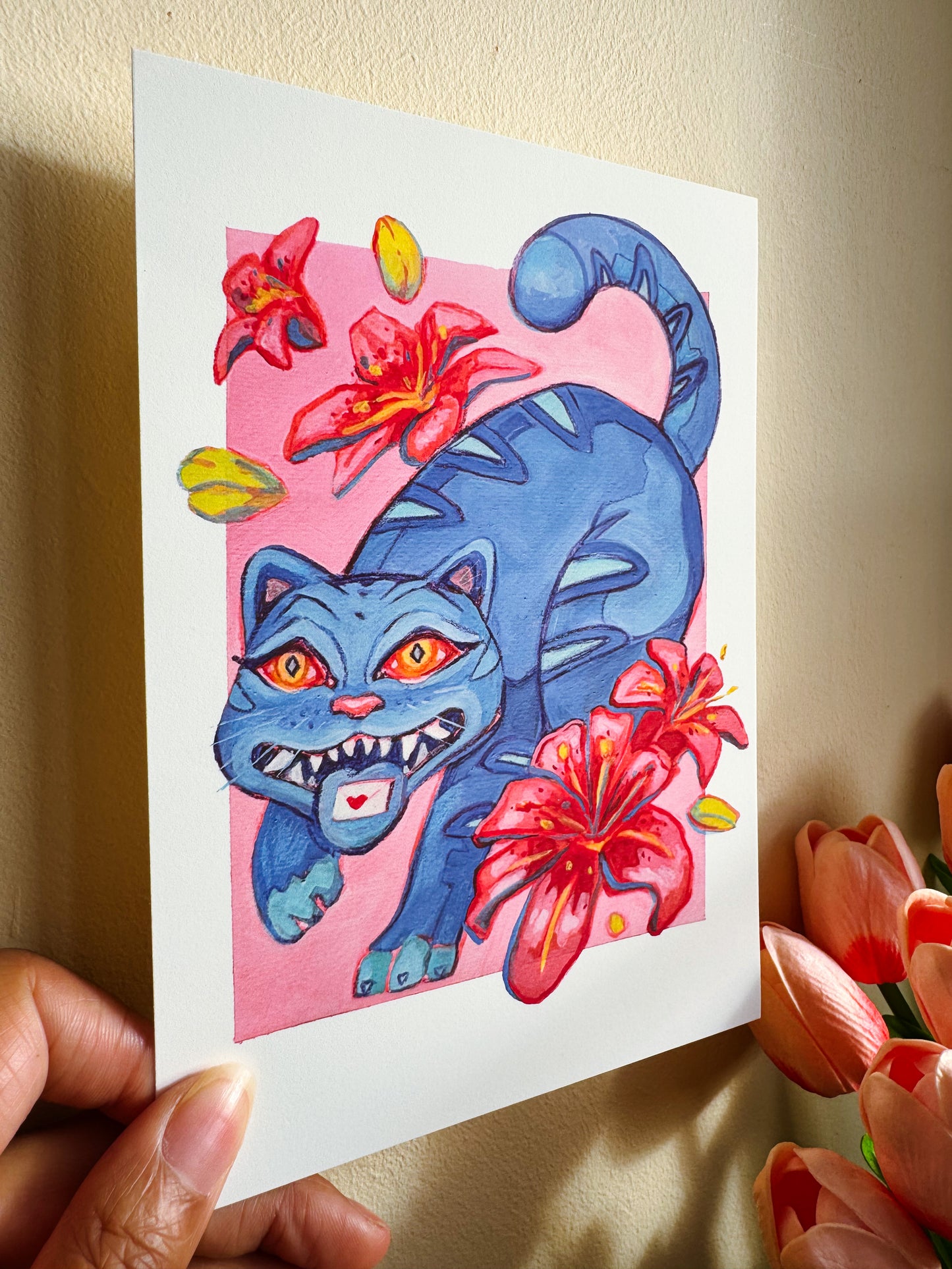Derpy Lily Art Print
