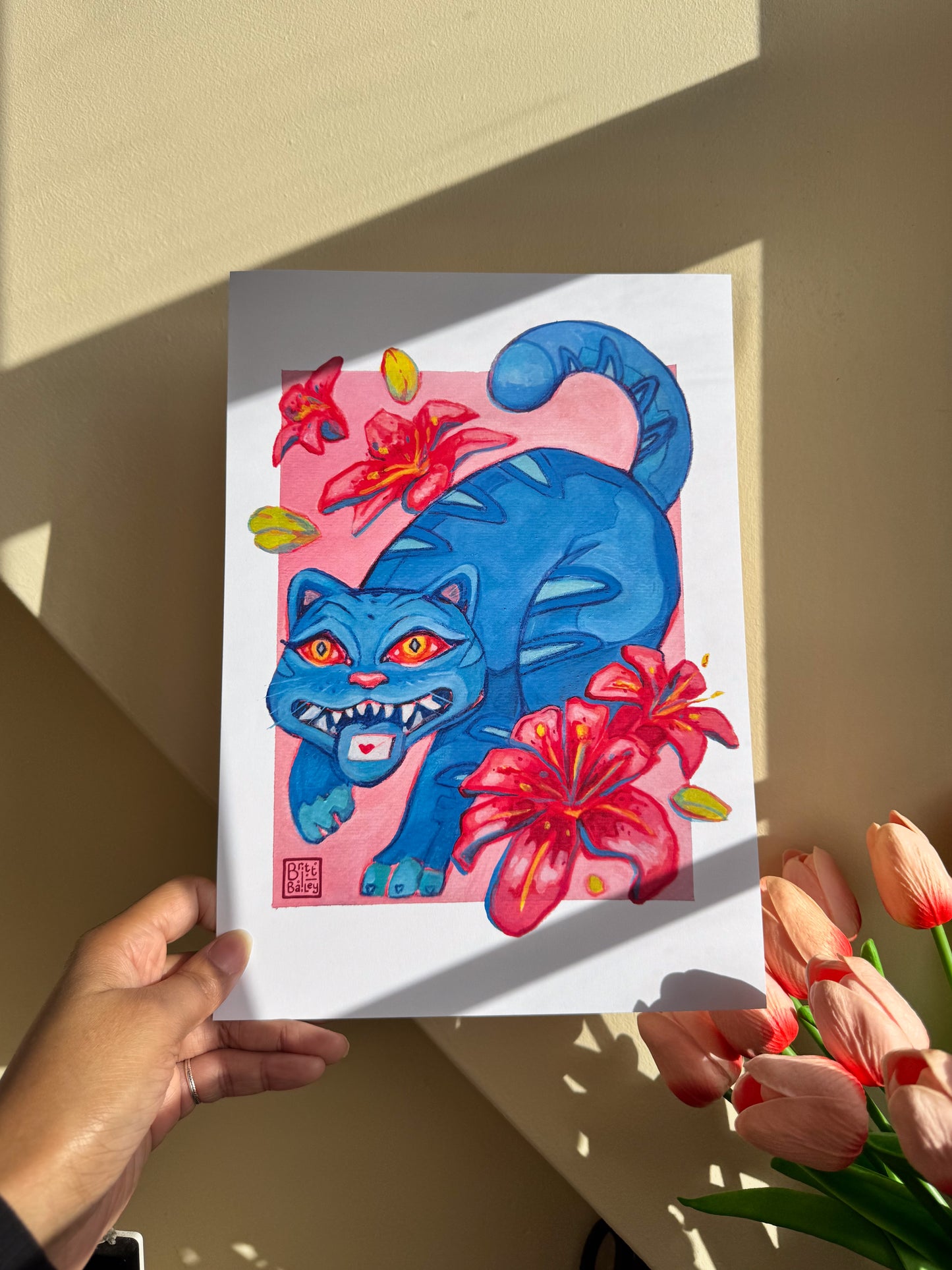 Derpy Lily Art Print