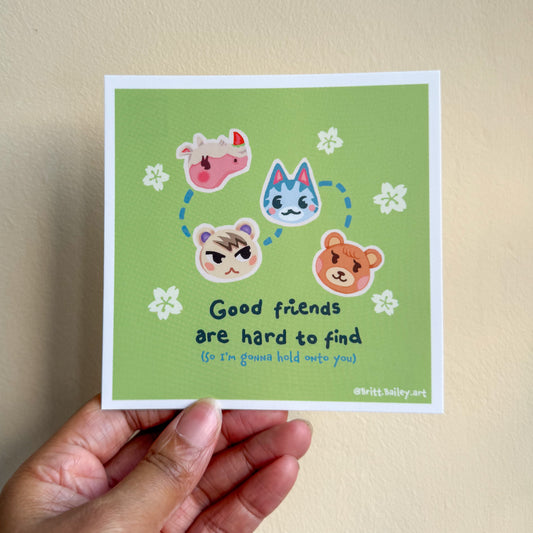 Animal Friends Card