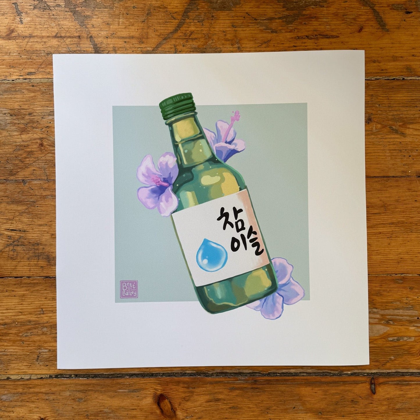 Fresh Soju Art Print