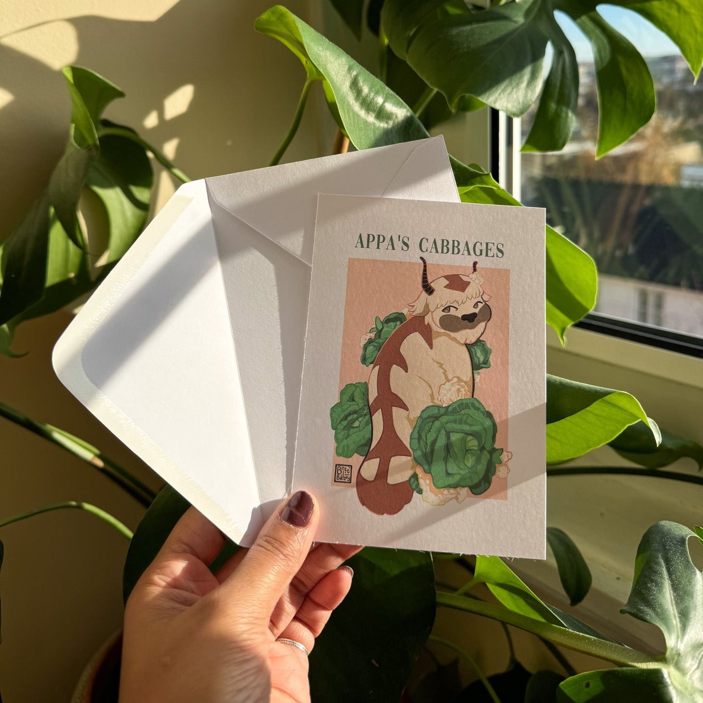 Appa's Cabbages Postcard