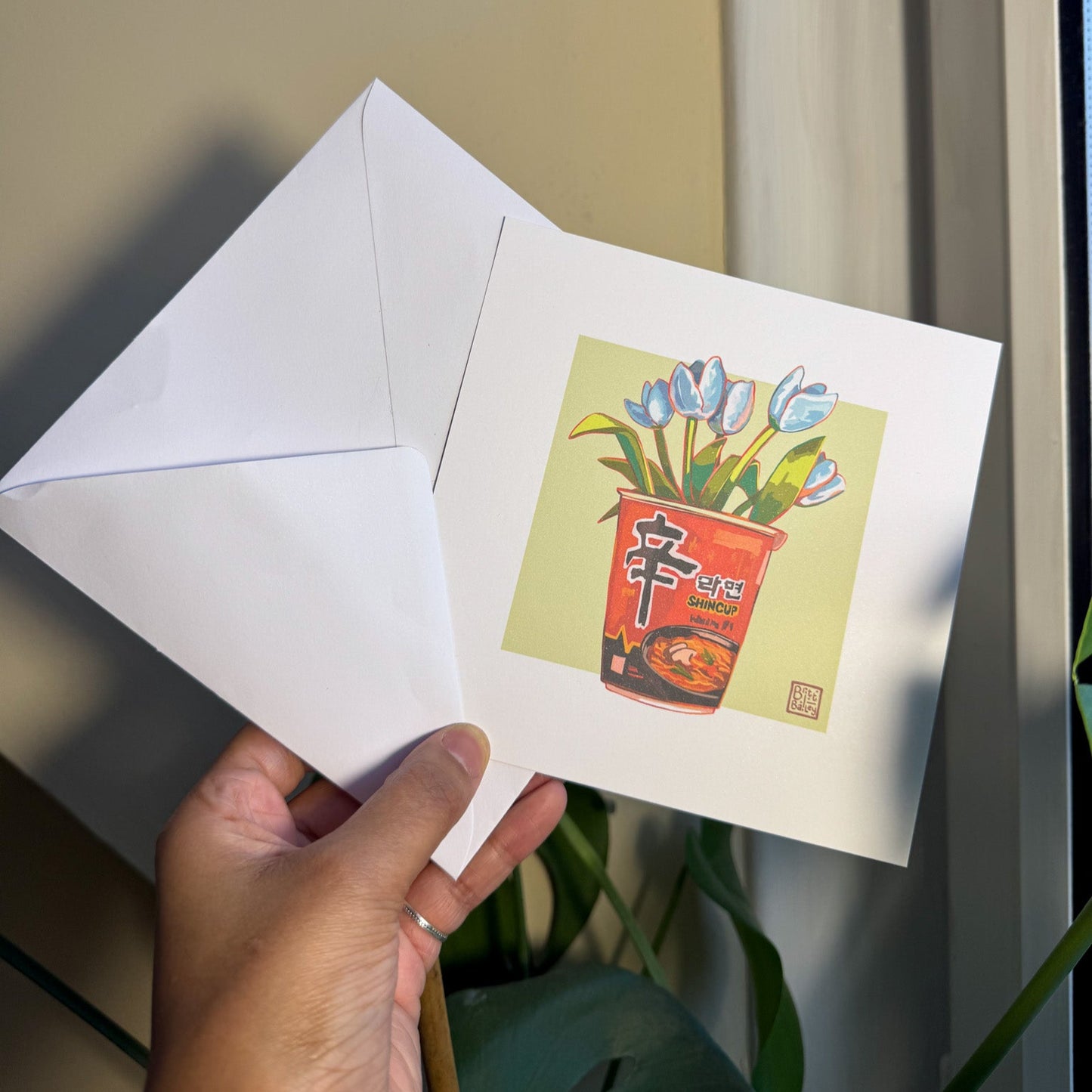 Tulip Ramyun Postcard