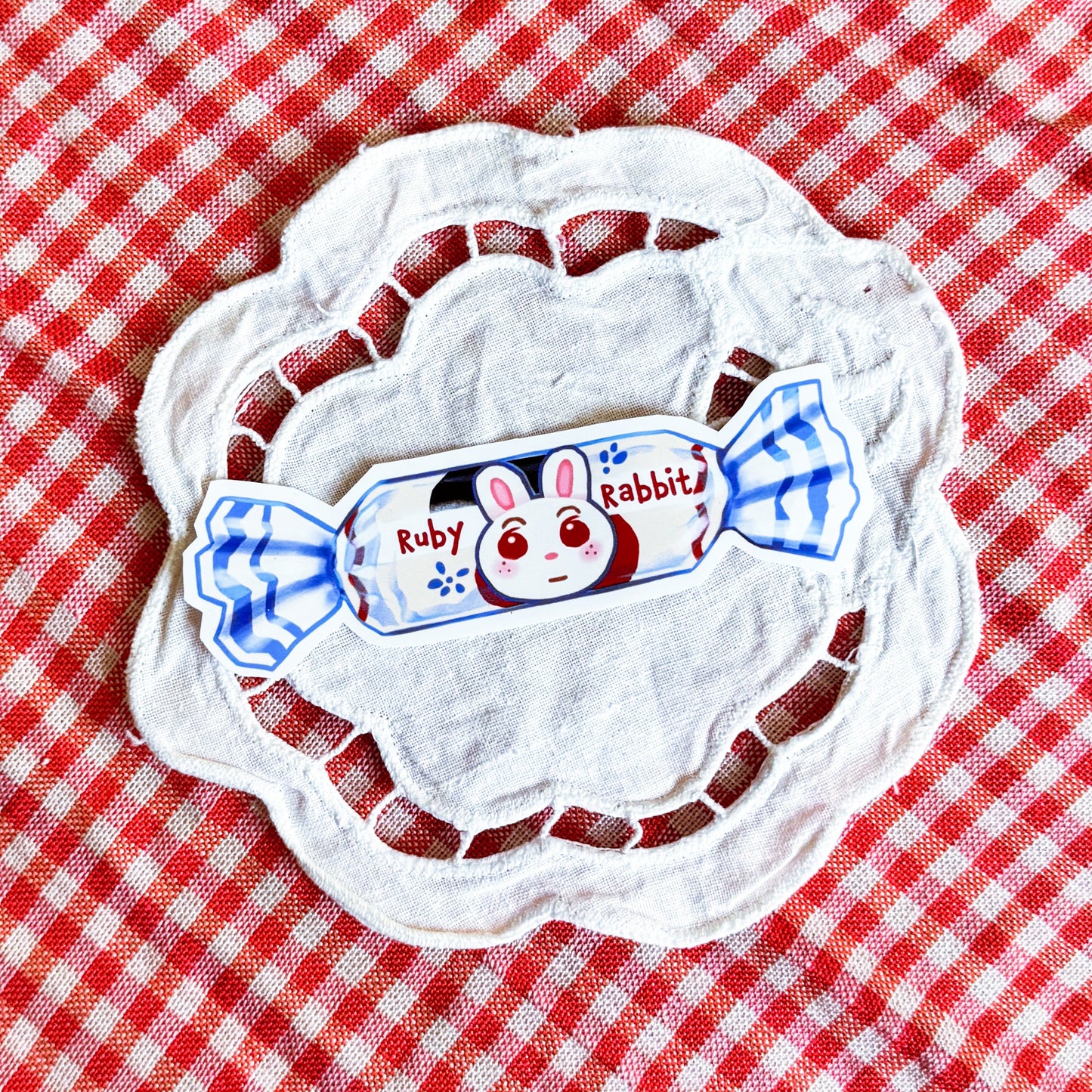 Ruby Rabbit Sticker