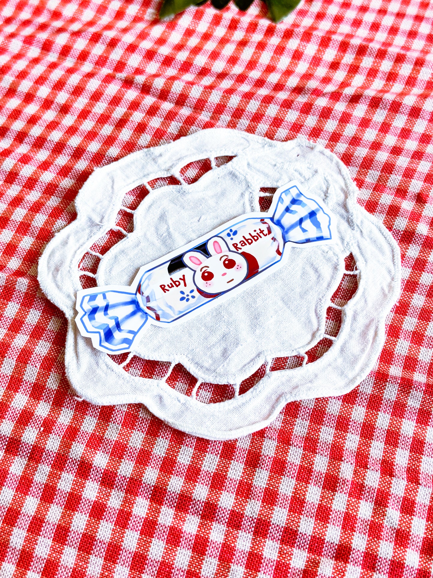 Ruby Rabbit Sticker