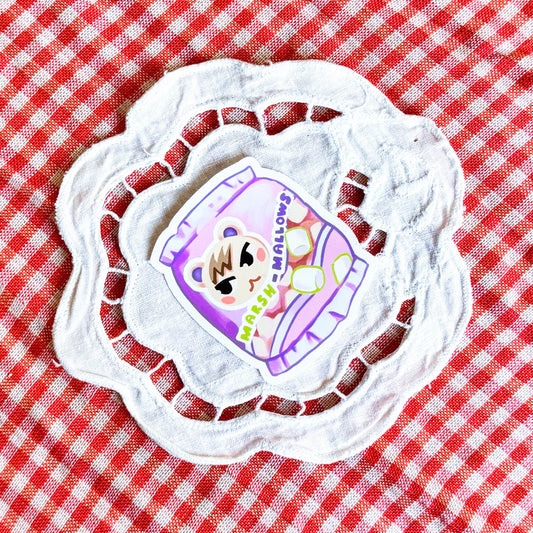 Marsh-mallows Sticker