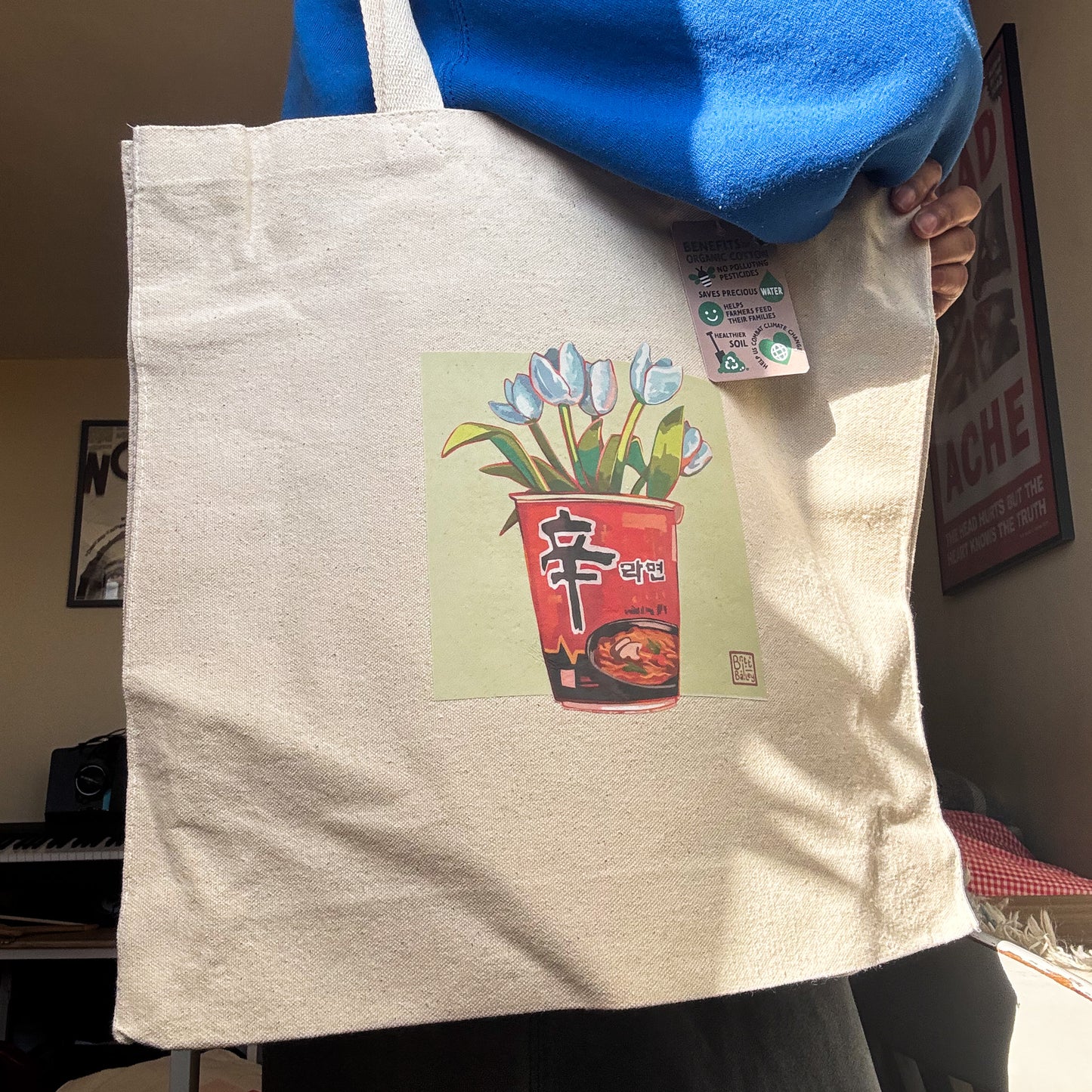 Tulip Ramyun Tote Bag