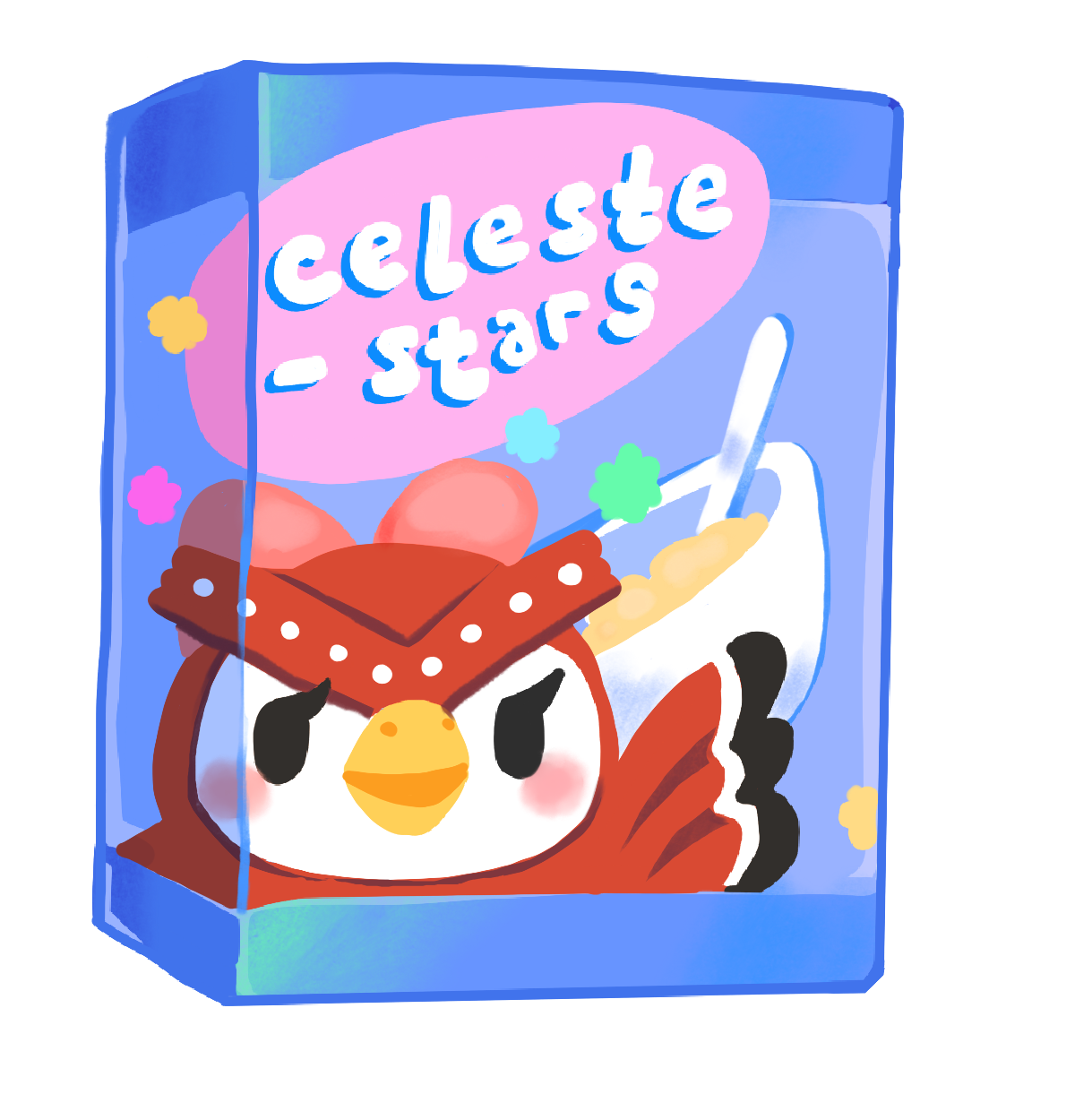 Celeste-Stars Sticker